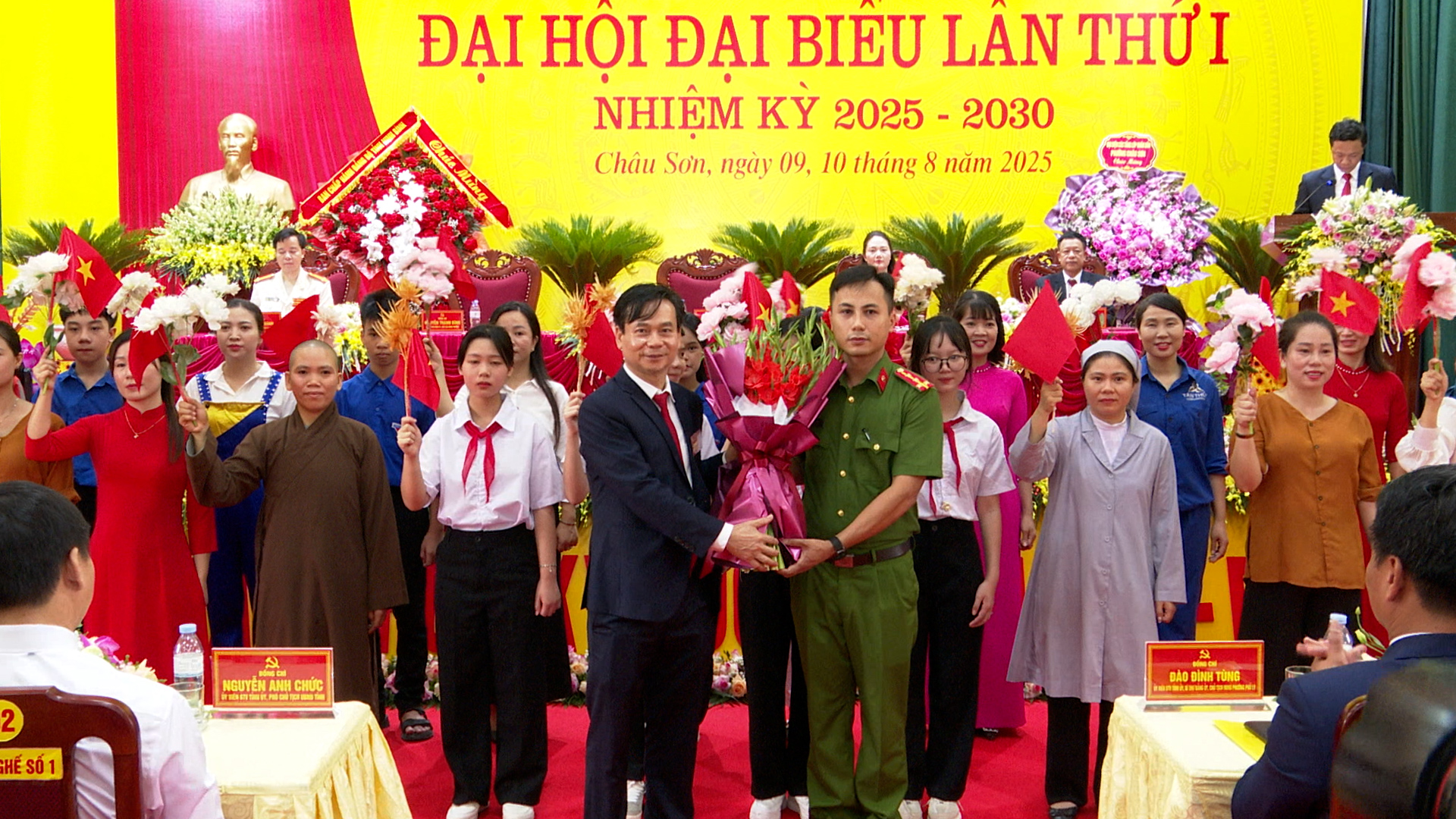  Đảng bộ phường Châu Sơn, tỉnh Ninh Bình long trọng tổ chức Đại hội đại biểu lần thứ I, nhiệm kỳ 2025 - 2030 trong 02 ngày 09-10/8/2025
